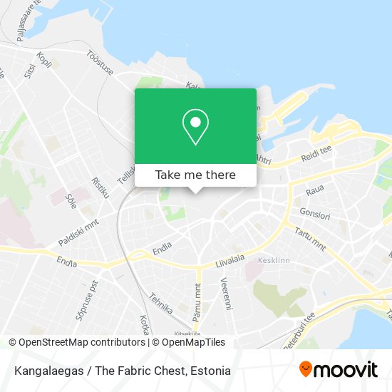 Kangalaegas / The Fabric Chest map