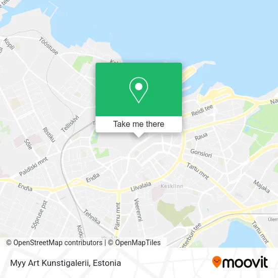 Myy Art Kunstigalerii map