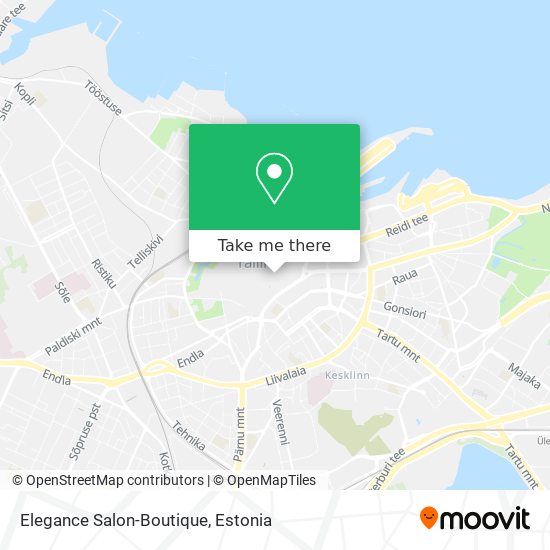Карта Elegance Salon-Boutique