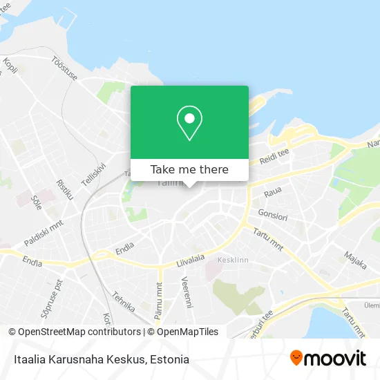 Itaalia Karusnaha Keskus map
