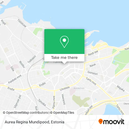 Aurea Regina Mundipood map