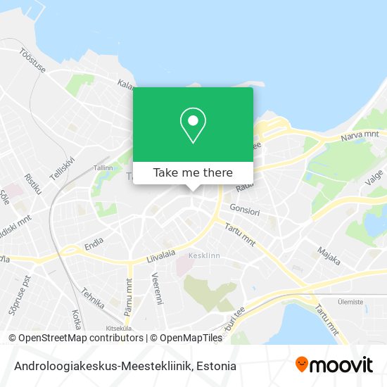 Androloogiakeskus-Meestekliinik map