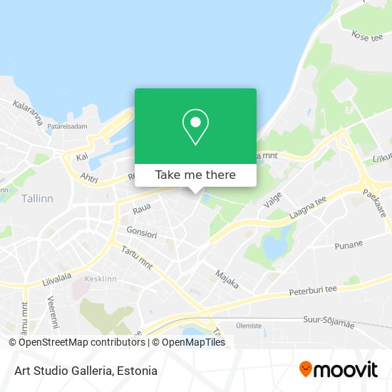 Art Studio Galleria map