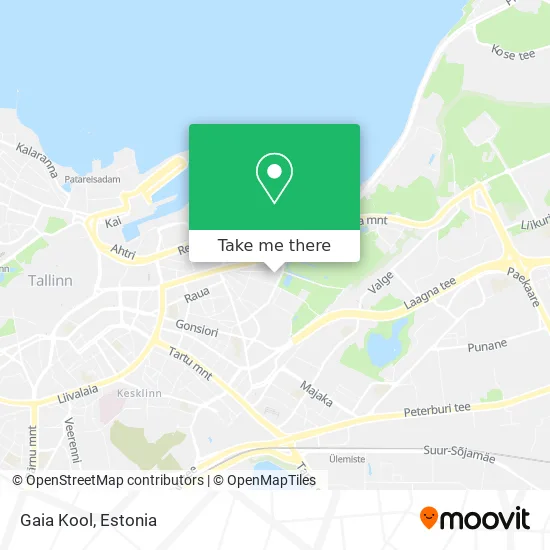 Карта Gaia Kool