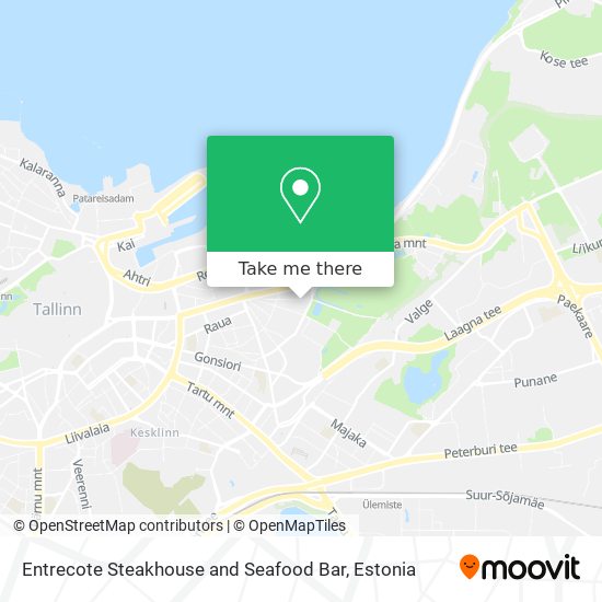 Entrecote Steakhouse and Seafood Bar map