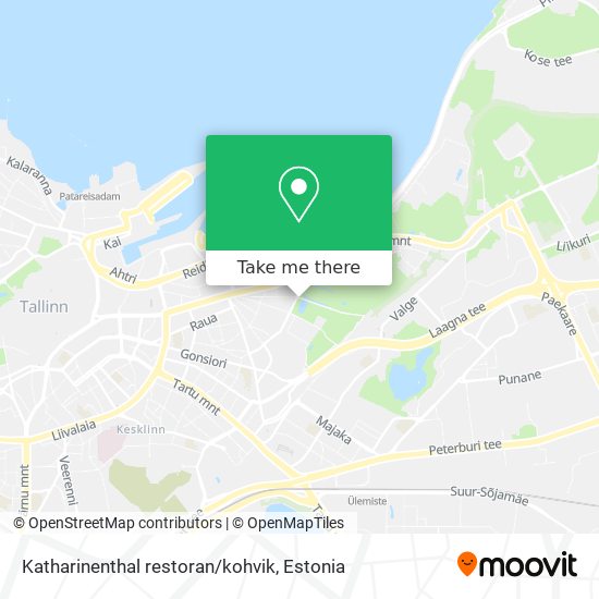 Katharinenthal restoran/kohvik map
