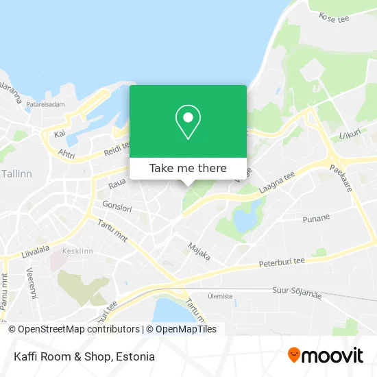 Карта Kaffi Room & Shop