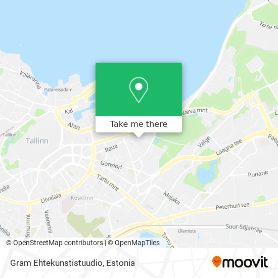 Карта Gram Ehtekunstistuudio