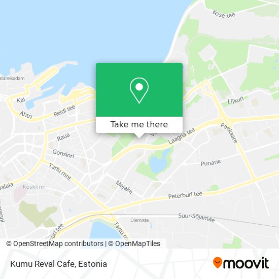 Карта Kumu Reval Cafe
