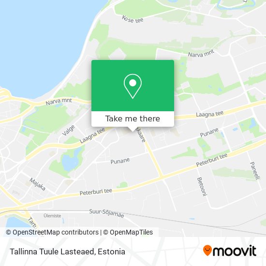 Tallinna Tuule Lasteaed map