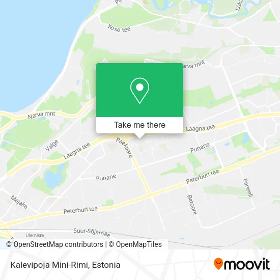 Kalevipoja Mini-Rimi map