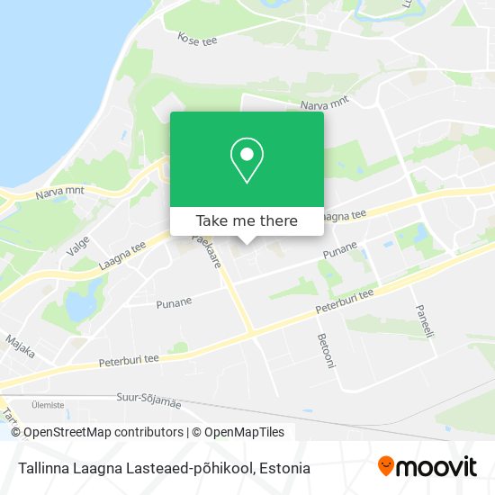 Tallinna Laagna Lasteaed-põhikool map