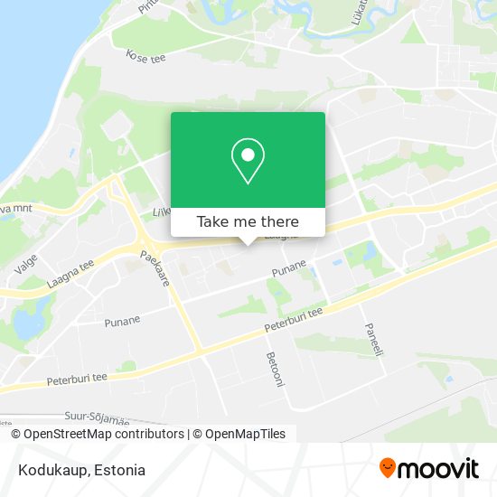 Карта Kodukaup