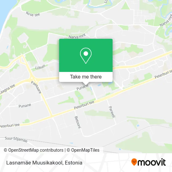 Lasnamäe Muusikakool map