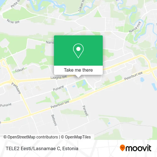 TELE2 Eesti/Lasnamae C map