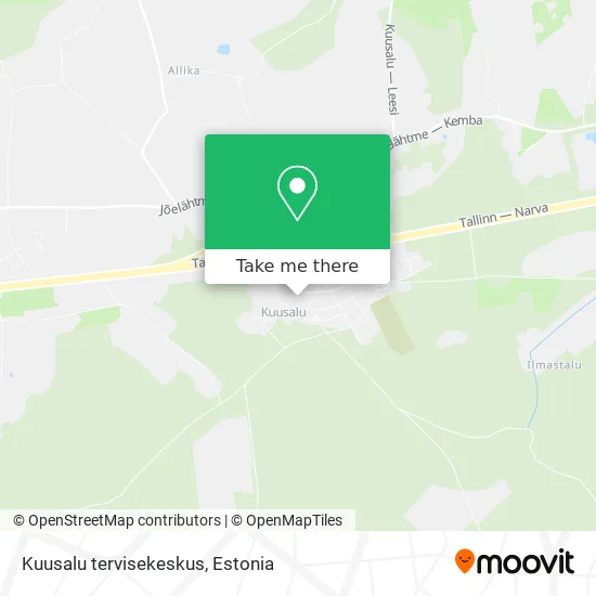 Kuusalu tervisekeskus map