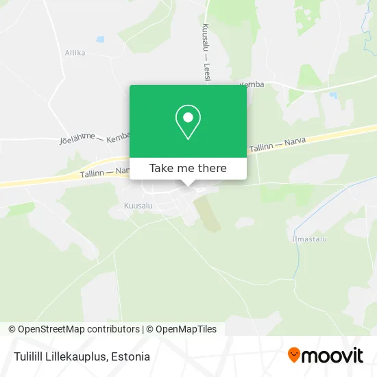 Tulilill Lillekauplus map