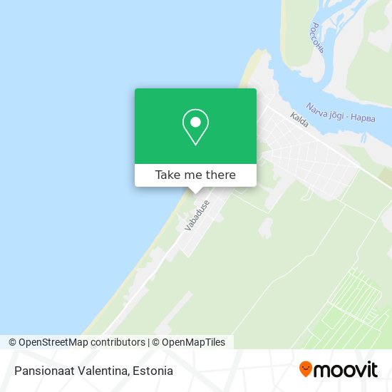 Карта Pansionaat Valentina
