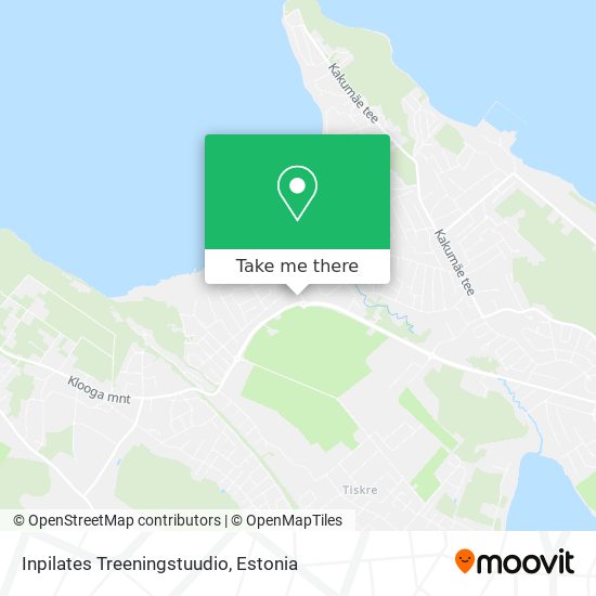 Inpilates Treeningstuudio map