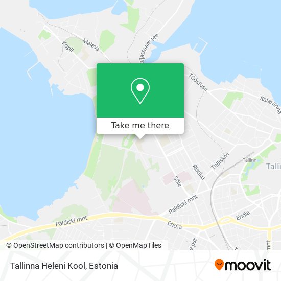 Tallinna Heleni Kool map