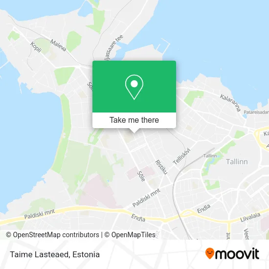 Карта Taime Lasteaed