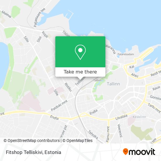 Fitshop Telliskivi map