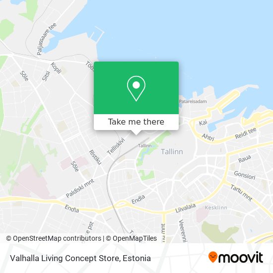 Valhalla Living Concept Store map