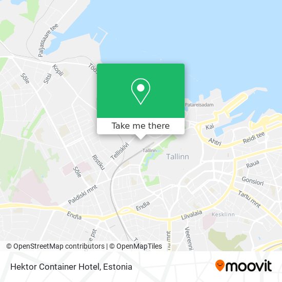 Hektor Container Hotel map