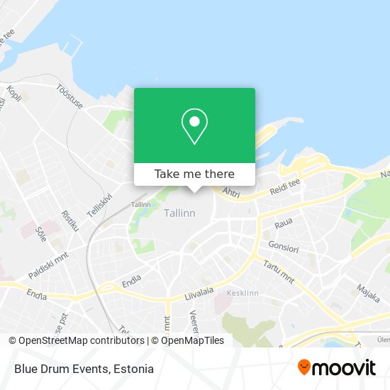 Blue Drum Events map