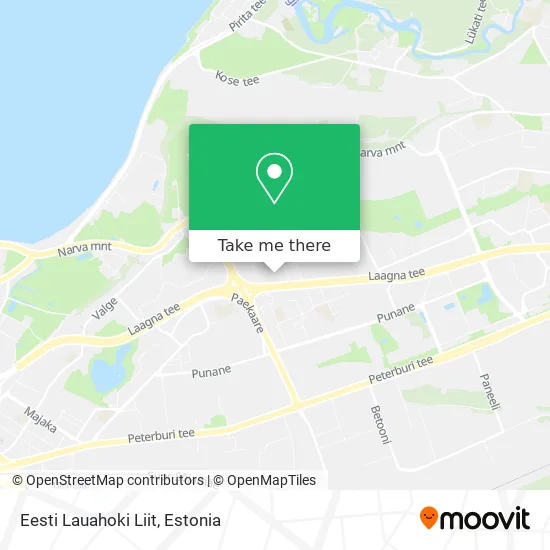 Карта Eesti Lauahoki Liit