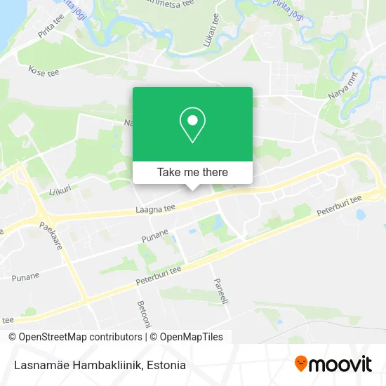 Lasnamäe Hambakliinik map
