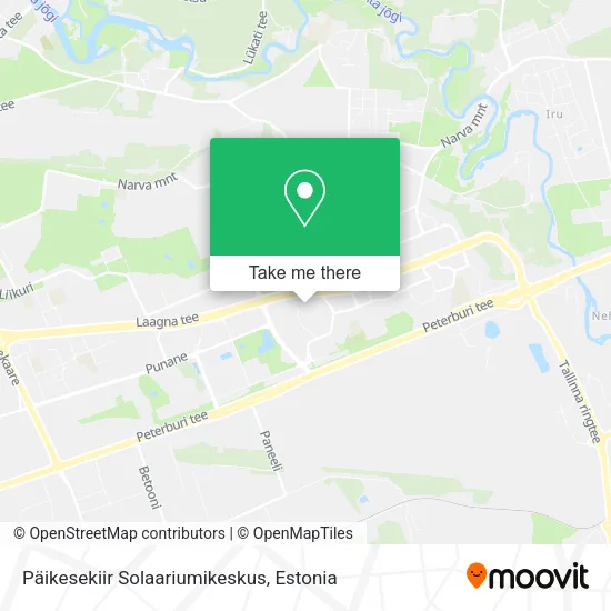 Päikesekiir Solaariumikeskus map