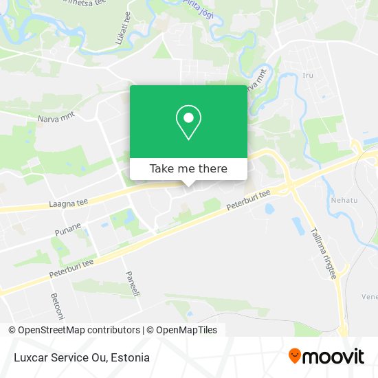 Luxcar Service Ou map