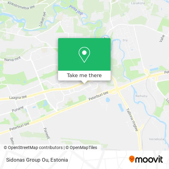 Sidonas Group Ou map