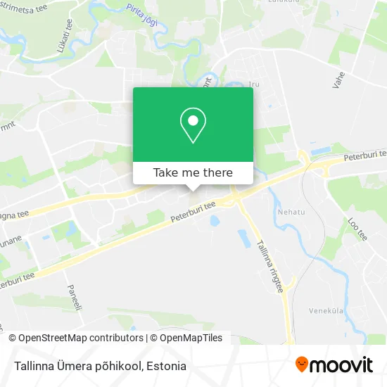 Карта Tallinna Ümera põhikool