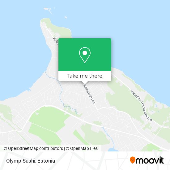 Карта Olymp Sushi