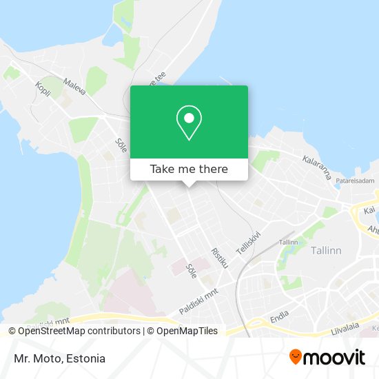 Mr. Moto map