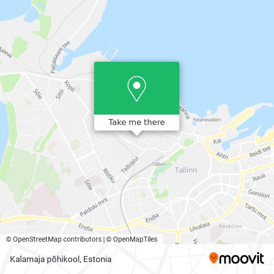 Kalamaja põhikool map
