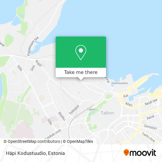 Карта Häpi Kodustuudio