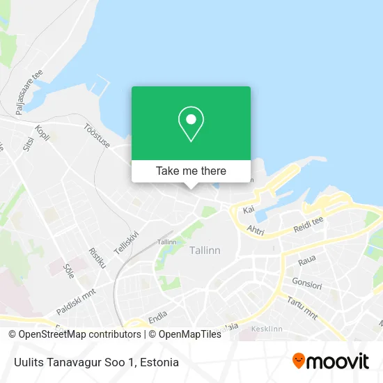 Карта Uulits Tanavagur Soo 1