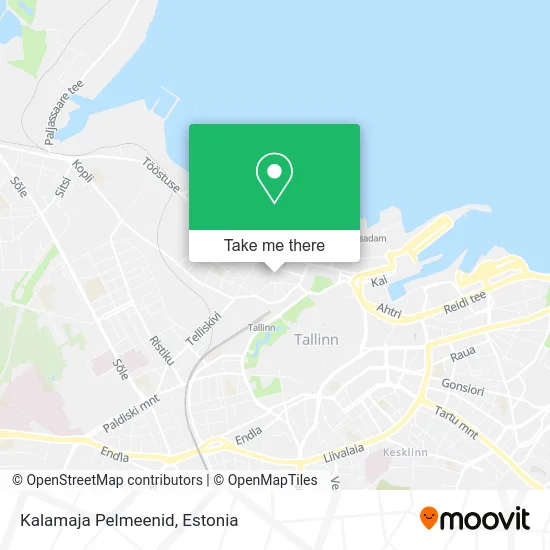 Карта Kalamaja Pelmeenid