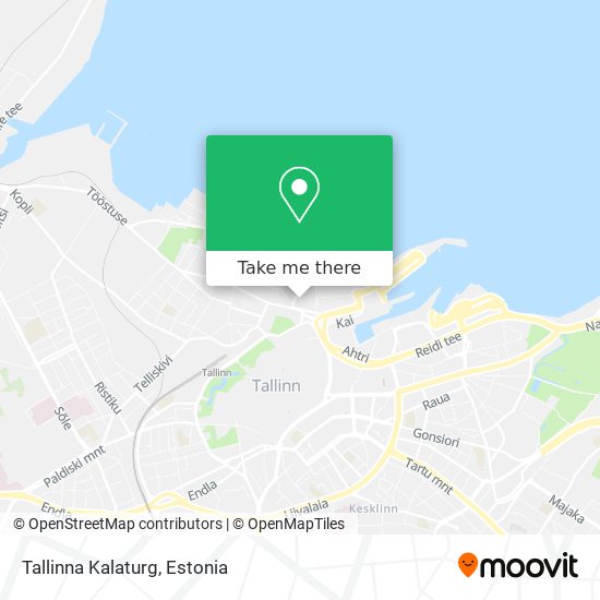 Tallinna Kalaturg map