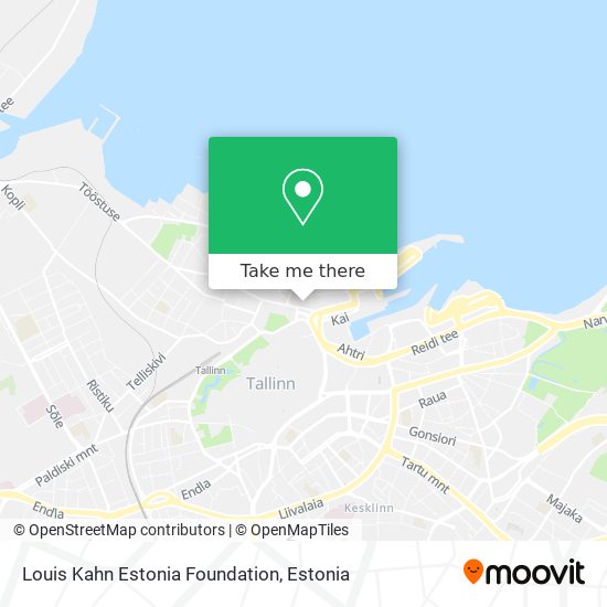 Карта Louis Kahn Estonia Foundation