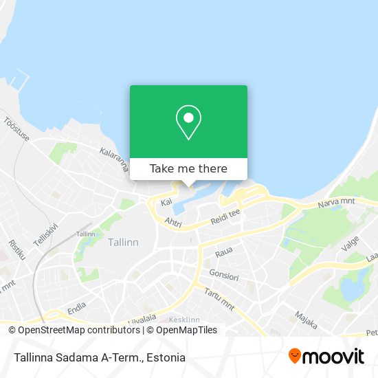 Tallinna Sadama A-Term. map