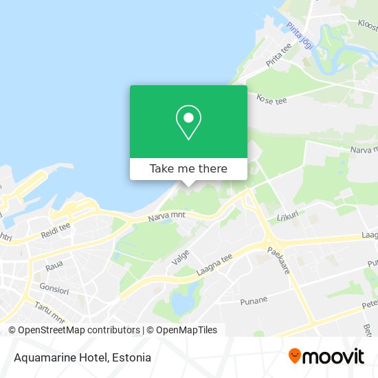 Aquamarine Hotel map