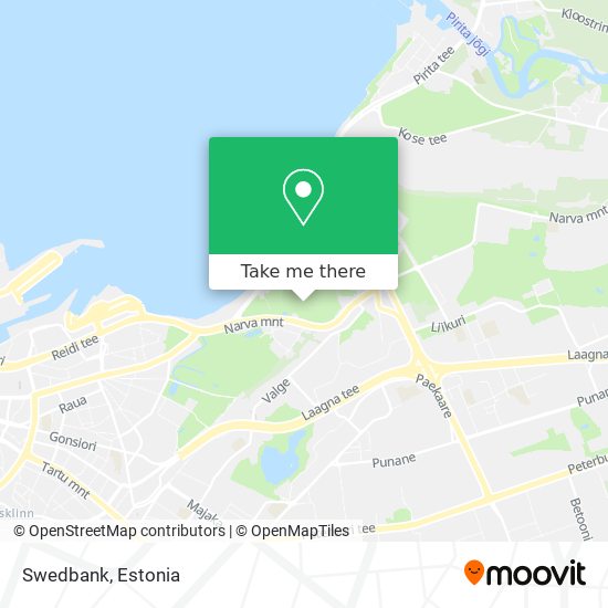 Swedbank map