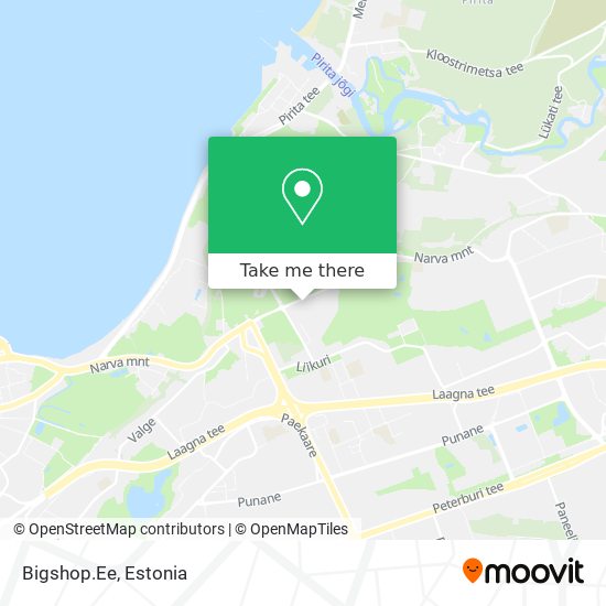 Bigshop.Ee map