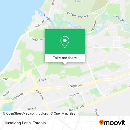 Ilusalong Lana map