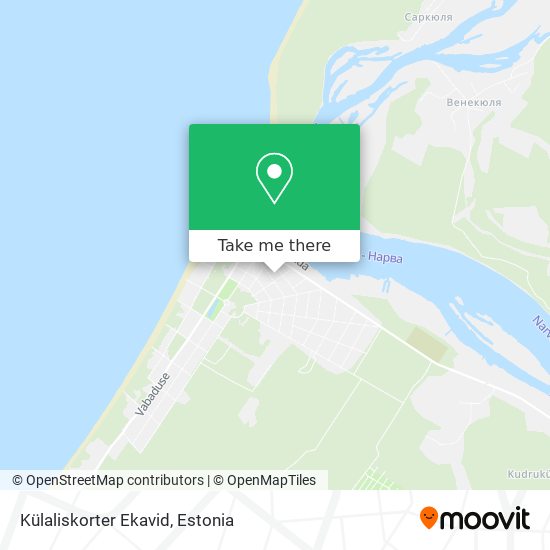 Külaliskorter Ekavid map