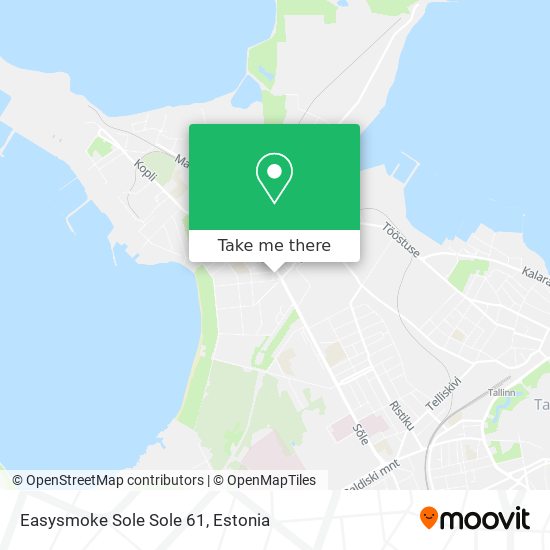 Easysmoke Sole Sole 61 map